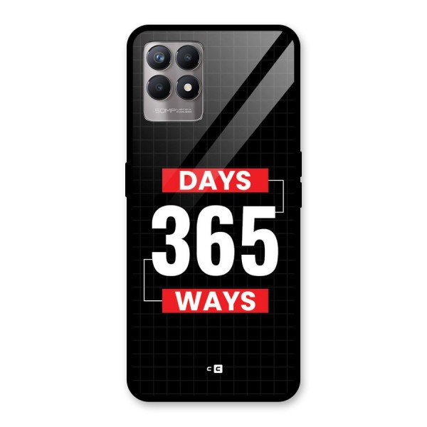 Year Ways Glass Back Case for Realme Narzo 50
