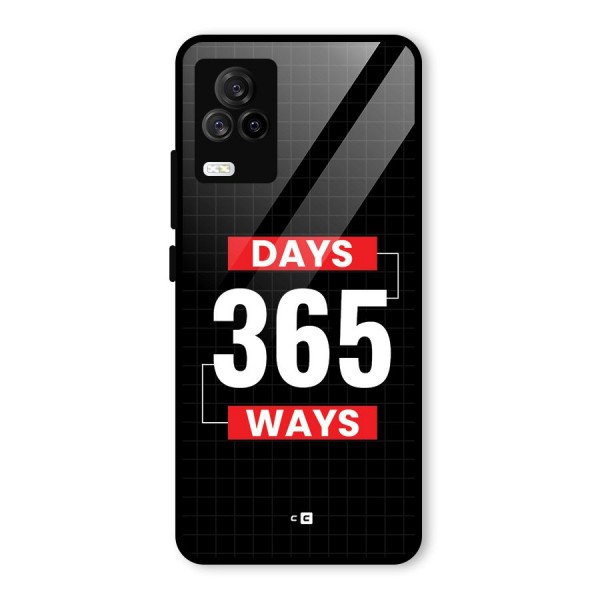 Year Ways Glass Back Case for Vivo iQOO 7 Legend 5G