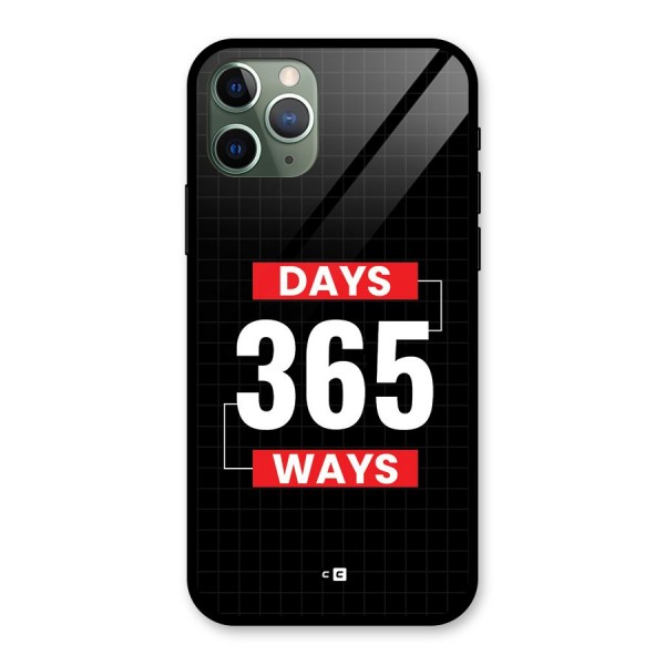 Year Ways Glass Back Case for iPhone 11 Pro