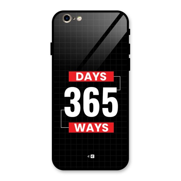 Year Ways Glass Back Case for iPhone 6 6S