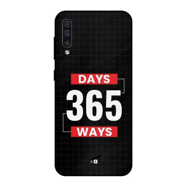 Year Ways Metal Back Case for Galaxy A30s
