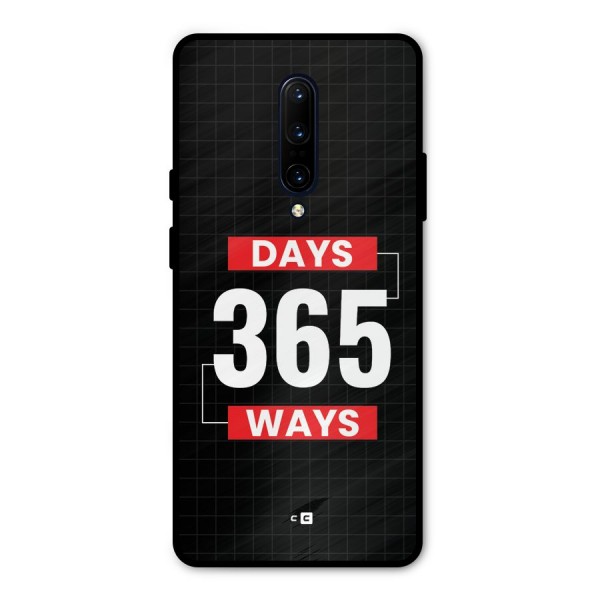 Year Ways Metal Back Case for OnePlus 7 Pro