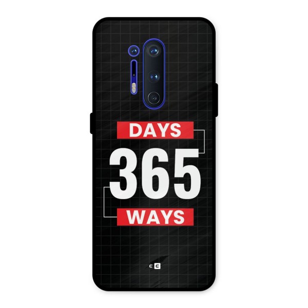 Year Ways Metal Back Case for OnePlus 8 Pro