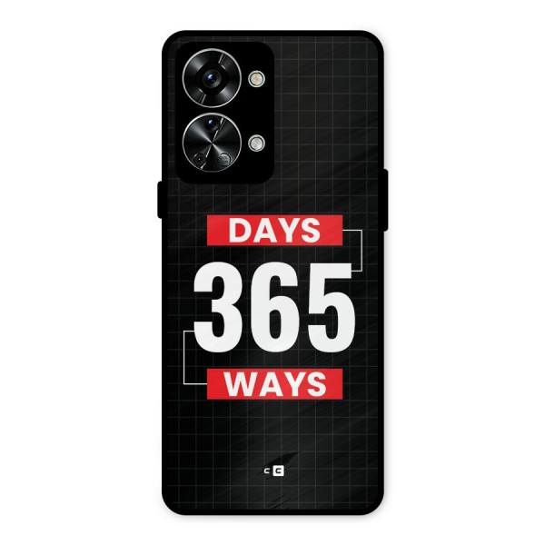 Year Ways Metal Back Case for OnePlus Nord 2T