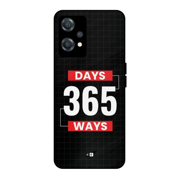 Year Ways Metal Back Case for OnePlus Nord CE 2 Lite 5G