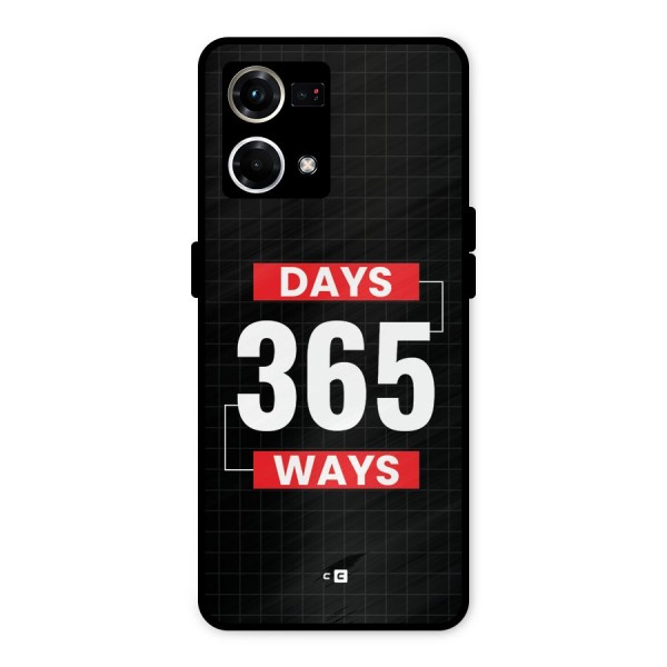 Year Ways Metal Back Case for Oppo F21s Pro 4G
