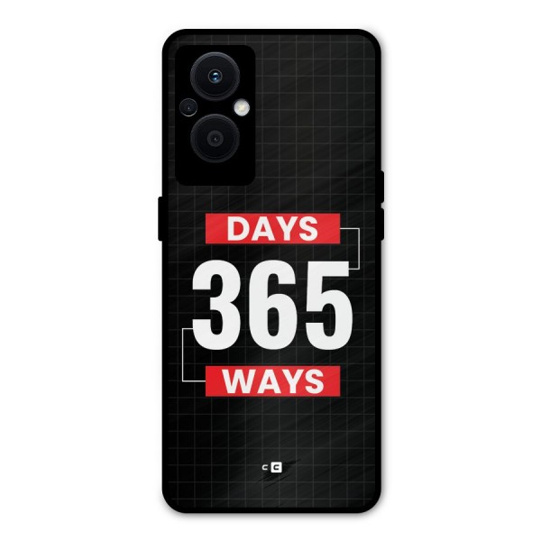 Year Ways Metal Back Case for Oppo F21s Pro 5G