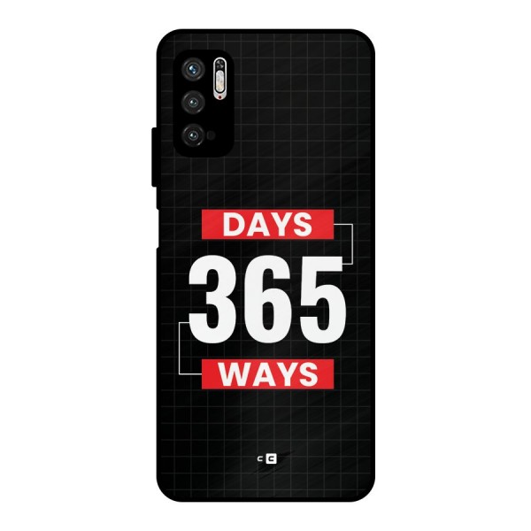 Year Ways Metal Back Case for Poco M3 Pro 5G