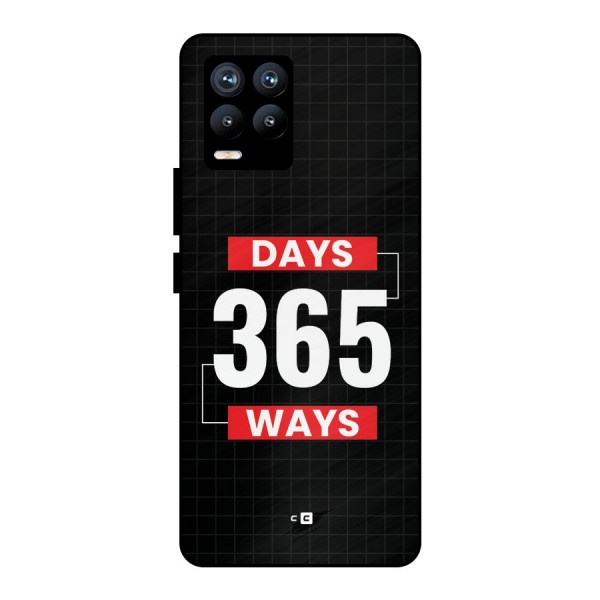 Year Ways Metal Back Case for Realme 8 Pro
