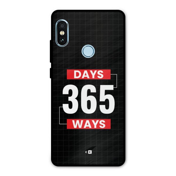 Year Ways Metal Back Case for Redmi Note 5 Pro