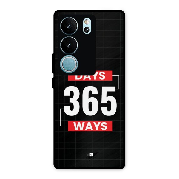Year Ways Metal Back Case for Vivo V29