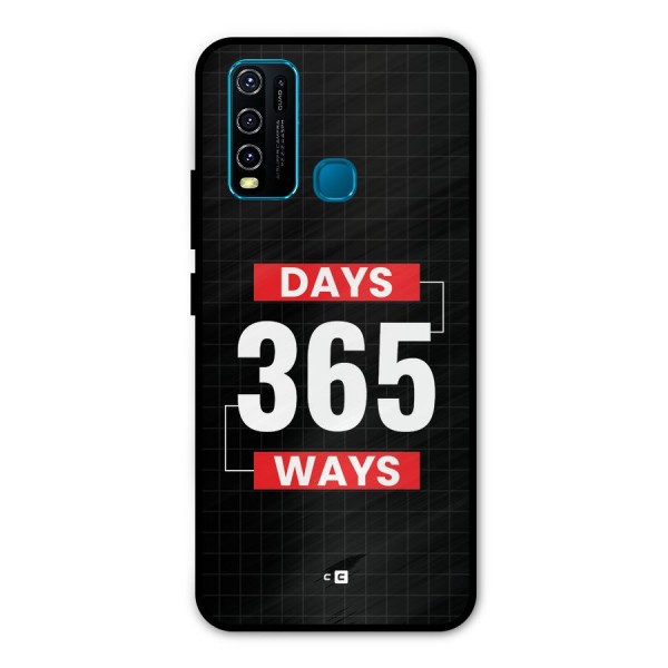 Year Ways Metal Back Case for Vivo Y50