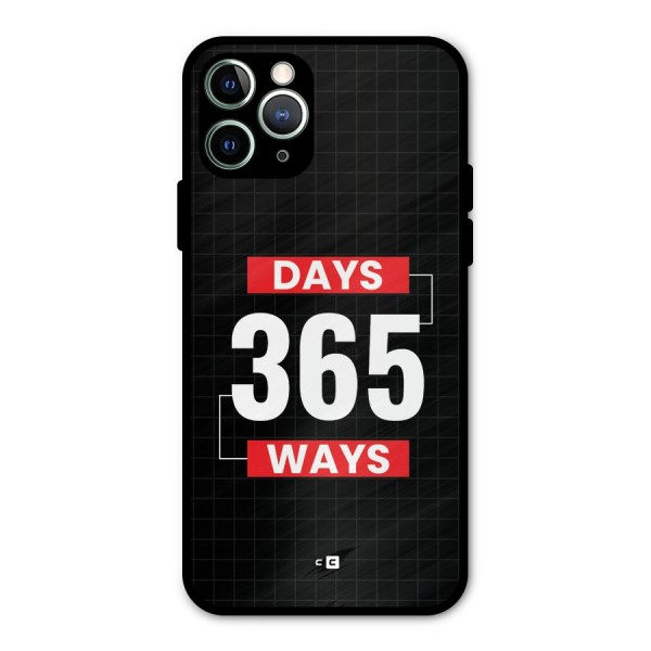 Year Ways Metal Back Case for iPhone 11 Pro Max