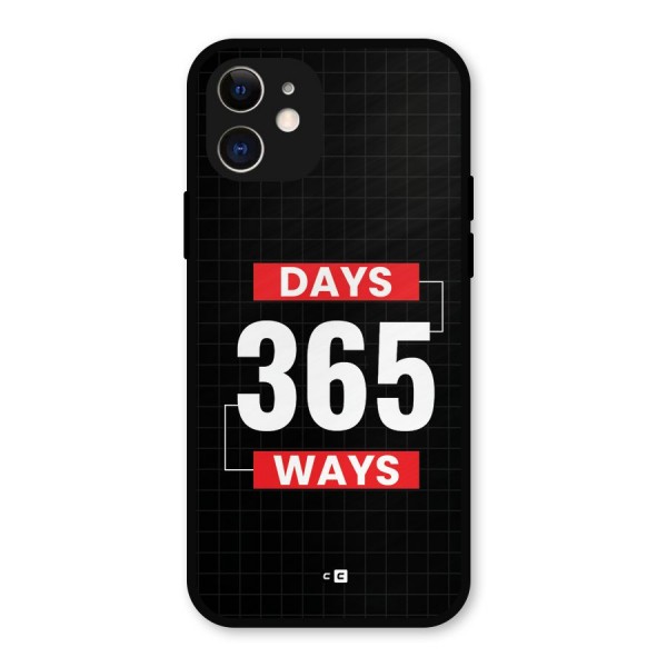 Year Ways Metal Back Case for iPhone 12