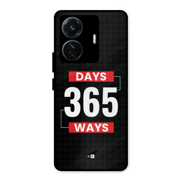 Year Ways Metal Back Case for iQOO Z6