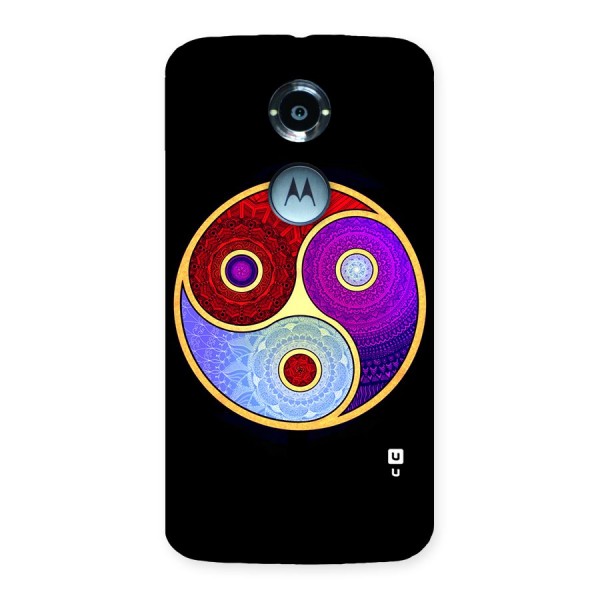 Yin Yang Mandala Design Back Case for Moto X 2nd Gen