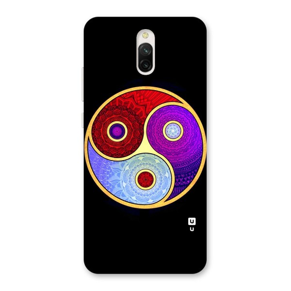 Yin Yang Mandala Design Back Case for Redmi 8A Dual