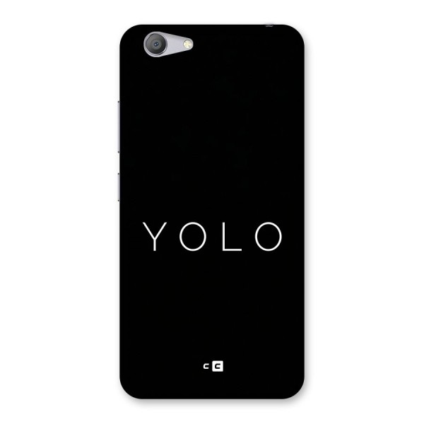 Yolo Is Truth Back Case for Vivo Y53