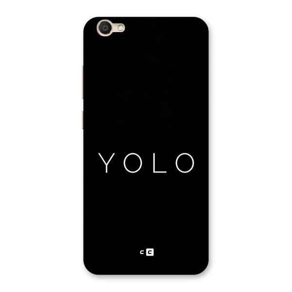 Yolo Is Truth Back Case for Vivo Y67