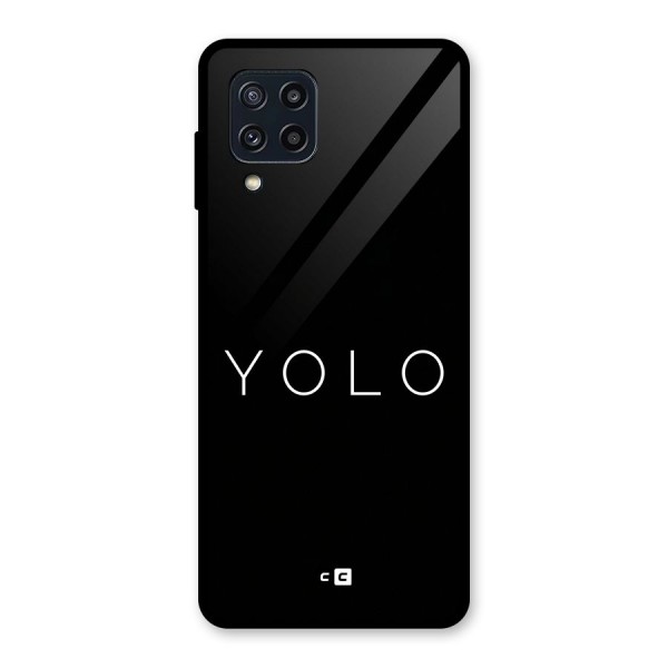 Yolo Is Truth Glass Back Case for Galaxy M32