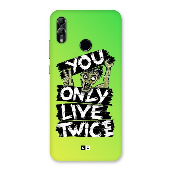 Yolo Zombie Back Case for Honor 10 Lite
