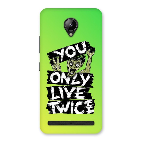 Yolo Zombie Back Case for Lenovo C2
