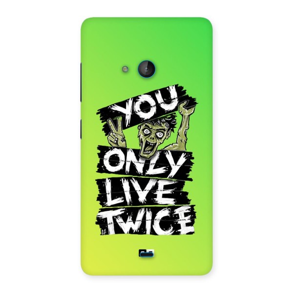 Yolo Zombie Back Case for Lumia 540