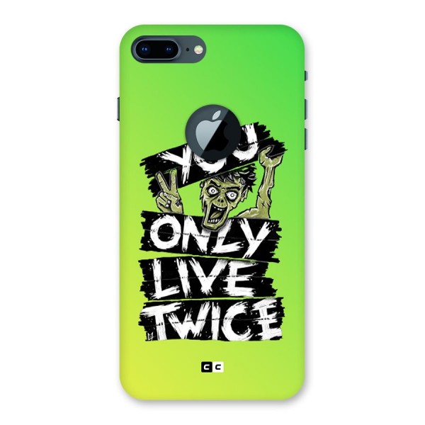 Yolo Zombie Back Case for iPhone 7 Plus Logo Cut