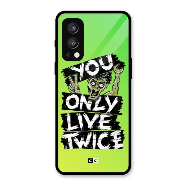 Yolo Zombie Glass Back Case for OnePlus Nord 2 5G