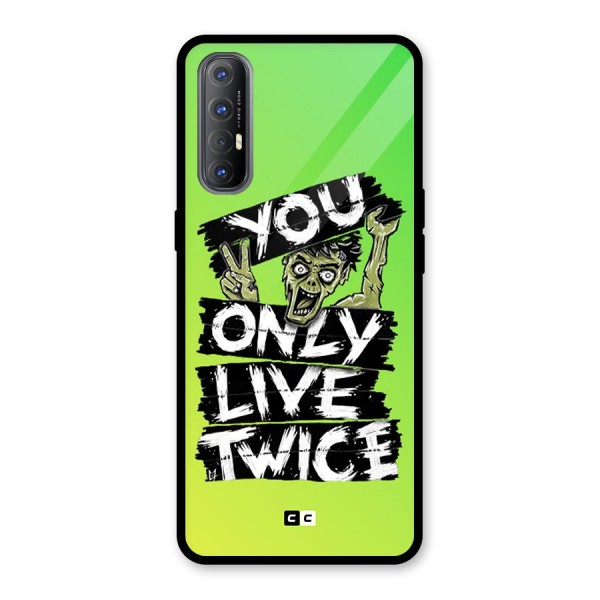 Yolo Zombie Glass Back Case for Oppo Reno3 Pro