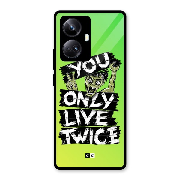 Yolo Zombie Glass Back Case for Realme 10 Pro Plus