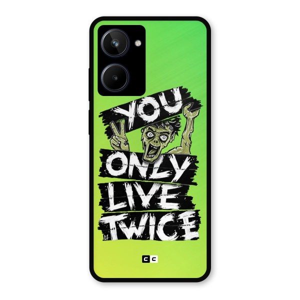 Yolo Zombie Metal Back Case for Realme 10