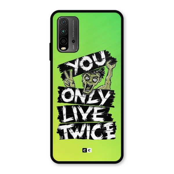 Yolo Zombie Metal Back Case for Redmi 9 Power