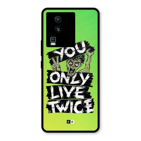 Yolo Zombie Metal Back Case for iQOO Neo 7