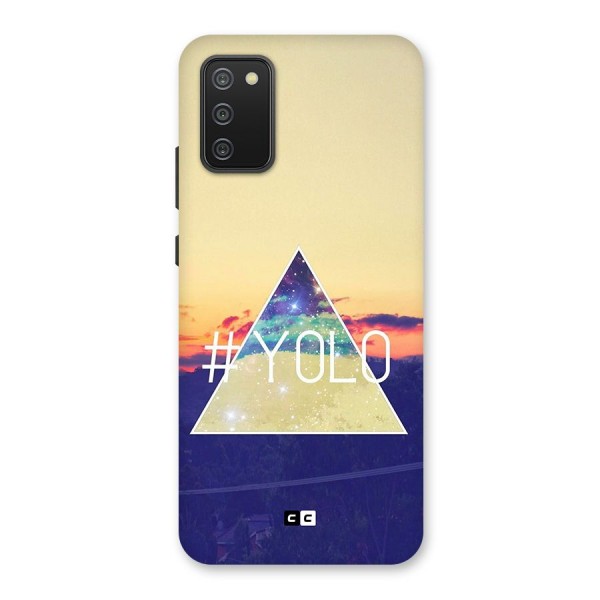 Yolo illuminati Back Case for Galaxy M02s