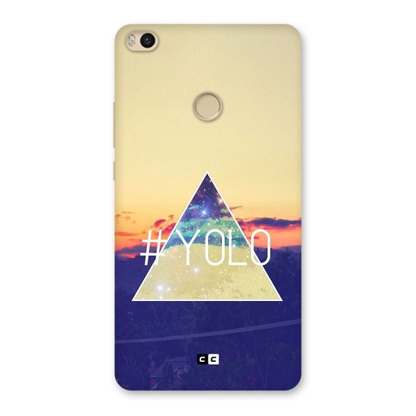 Yolo illuminati Back Case for Mi Max 2