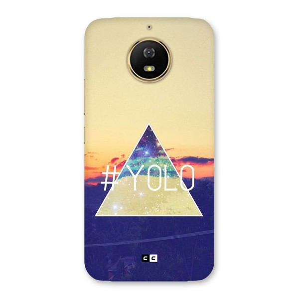 Yolo illuminati Back Case for Moto G5s