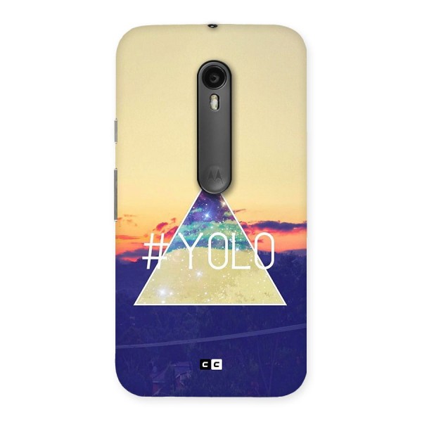 Yolo illuminati Back Case for Moto G Turbo