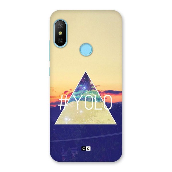 Yolo illuminati Back Case for Redmi 6 Pro