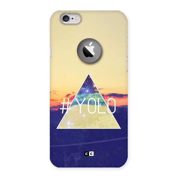 Yolo illuminati Back Case for iPhone 6 Logo Cut