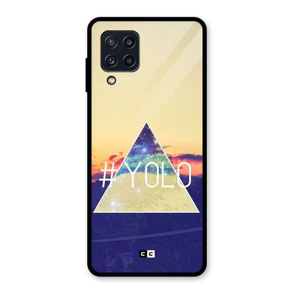 Yolo illuminati Glass Back Case for Galaxy M32