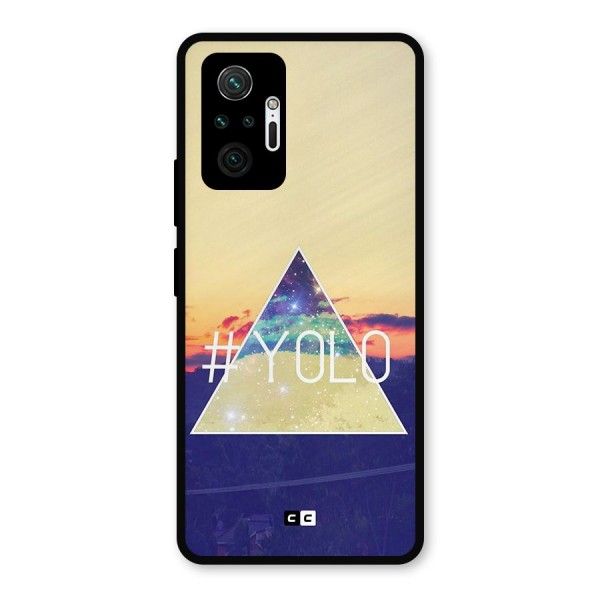 Yolo illuminati Metal Back Case for Redmi Note 10 Pro