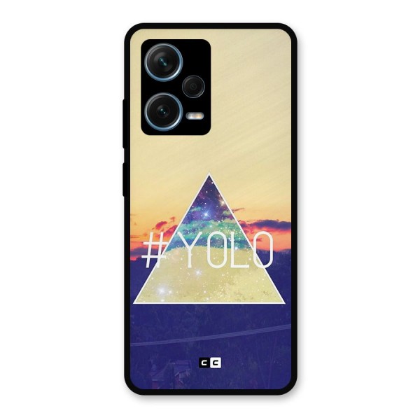 Yolo illuminati Metal Back Case for Redmi Note 12 Pro Plus 5G