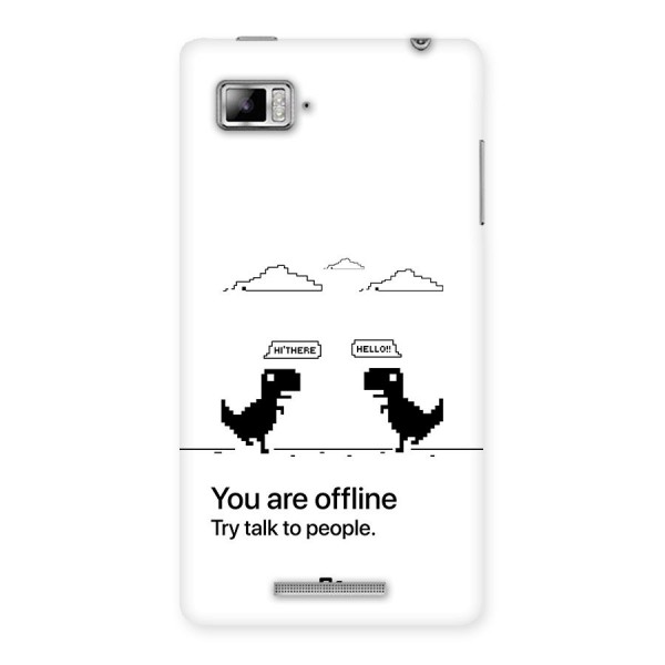 You Are Offline Back Case for Lenovo Vibe Z K910