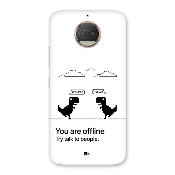 You Are Offline Back Case for Moto G5s Plus