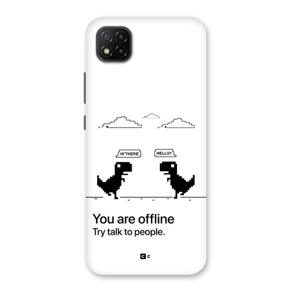 You Are Offline Back Case for Poco C3