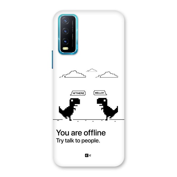 You Are Offline Back Case for Vivo Y12s