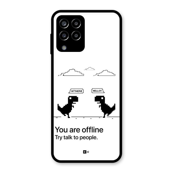 You Are Offline Glass Back Case for Galaxy M33