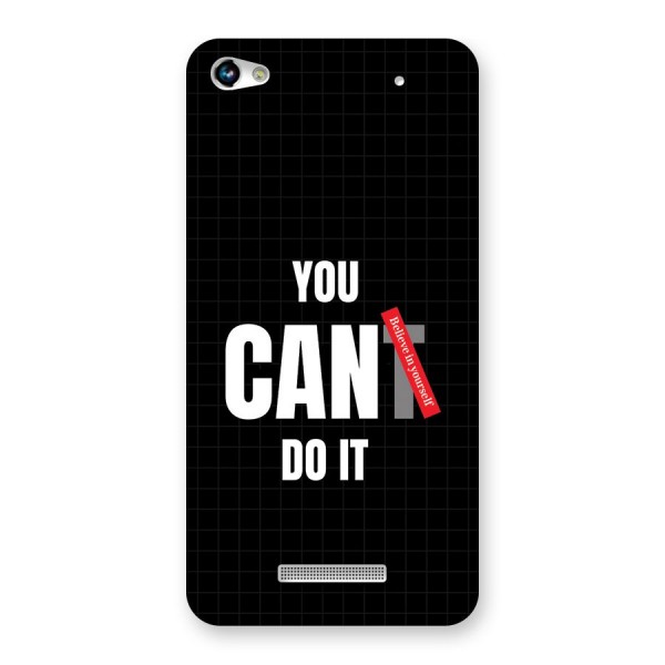 You Can Do It Back Case for Canvas Hue 2 A316