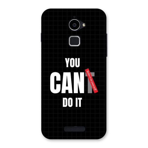 You Can Do It Back Case for Coolpad Note 3 Lite